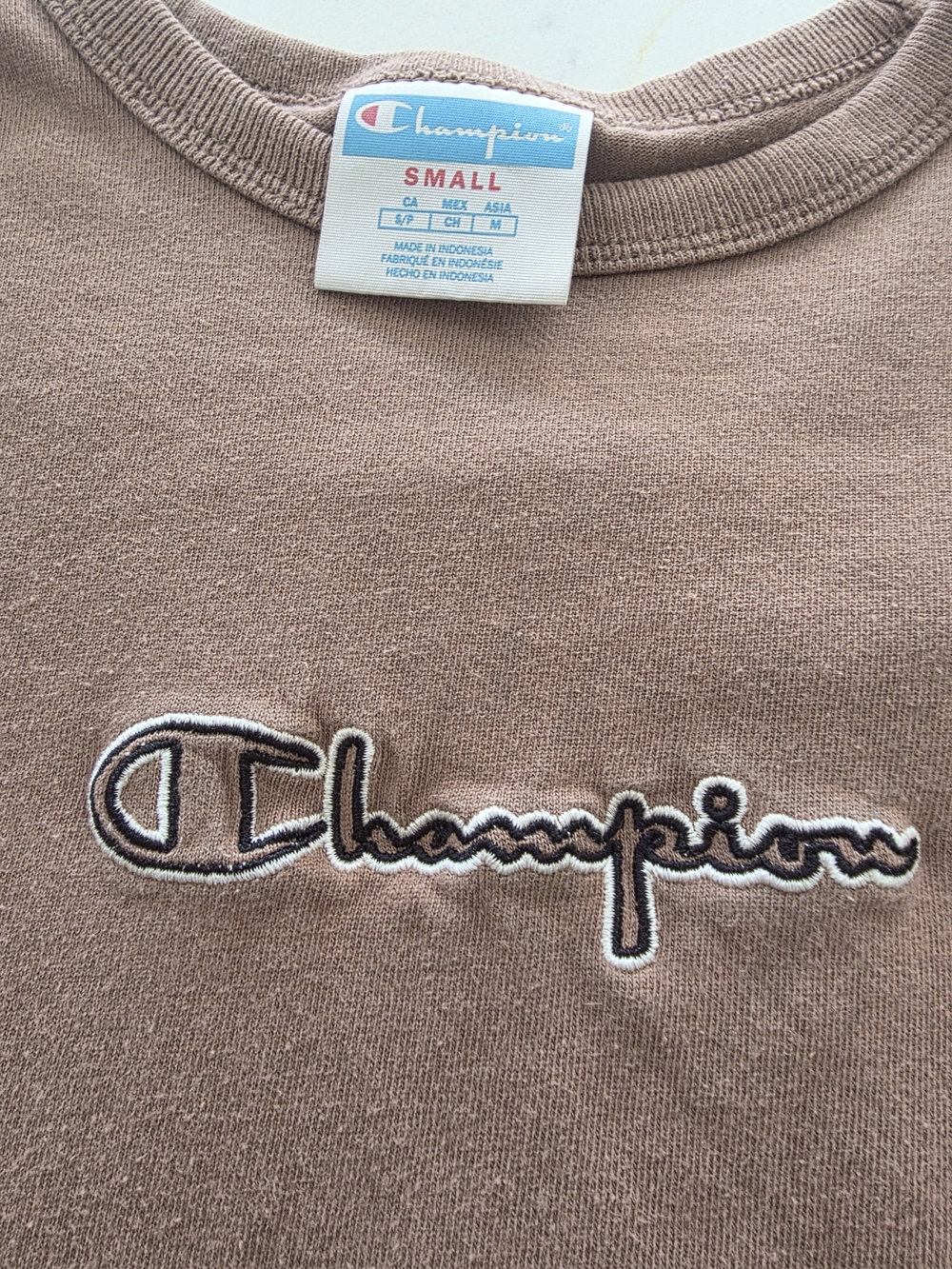 Champion Desert Tee Small Pre Owned VG Deset Tan Color - Picture 4 of 6